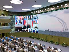 Vladimir Putin's Massive, Triple-Decker War Room Revealed