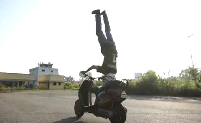 Watch: These Deadly Scooter Stunts Will Stun You