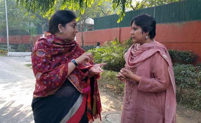 Aamir Khan Row: I Am Living Example of PM Modi's Tolerance, Smriti Irani tells NDTV