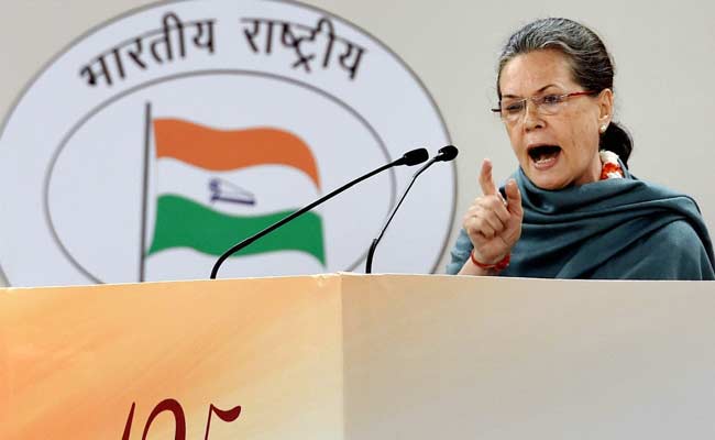 Modi Government Hiding Communal Agenda Behind Development's Mask: Sonia Gandhi