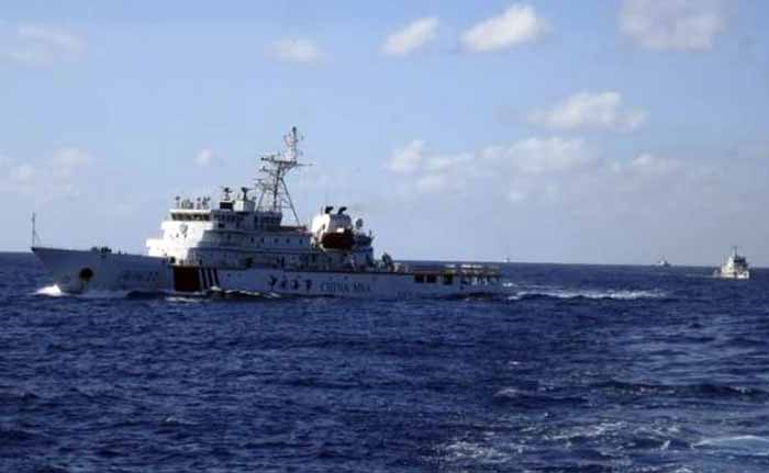 Chinese Military Conducts War Games In South China Sea