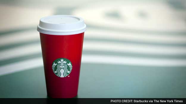 Starbucks's Red Holiday Cups Inspire Outcry Online - The New York Times
