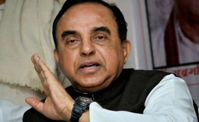 Subramanian Swamy Is PM Modi's Undeclared Spokesperson, Says Congress