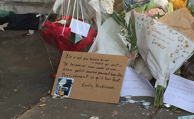 John Lennon And Emily Dickinson: How Paris Mourns