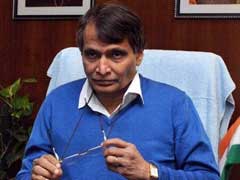 Railway Minister Suresh Prabhu Flags Off Goa-Delhi Rajdhani Express