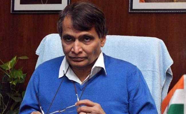 Railway Minister Suresh Prabhu Flags Off Goa-Delhi Rajdhani Express