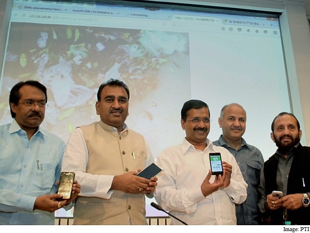 दिल्ली सरकार ने लॉन्च किया स्वच्छ दिल्ली मोबाइल ऐप