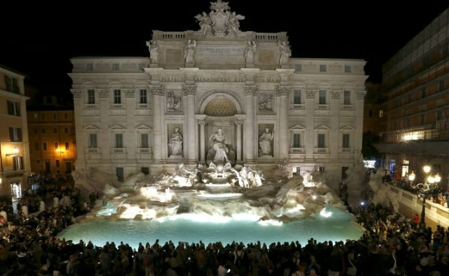 Rome's Refilled Trevi Fountain Basks in Restored Glory