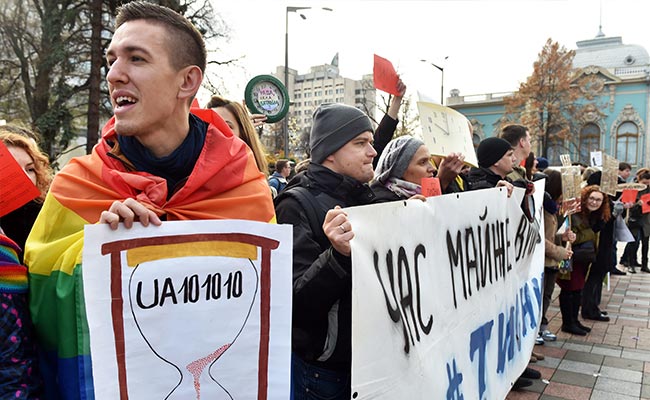 Ukraine Bans Workplace Discrimination Against Gays