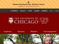 University of Chicago Cancels Today Classes After Threat
