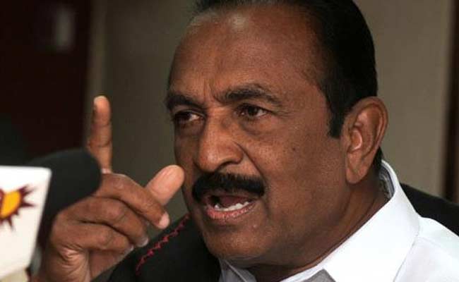 MDMK Leader Vaiko Says People In Tamil Nadu Disgusted With AIADMK, DMK