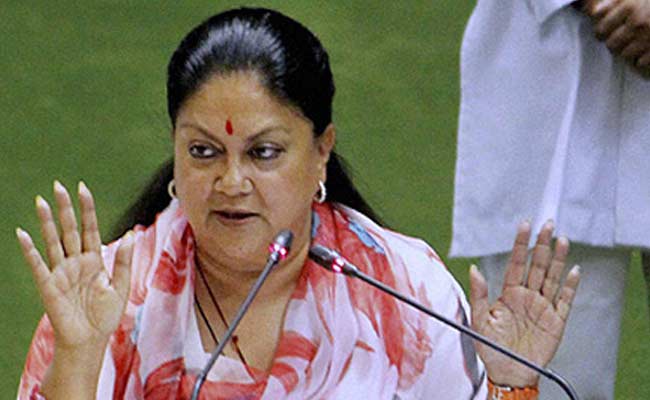 Vasundhara Raje Breaks Silence On Alwar Dairy Farmer's Killing