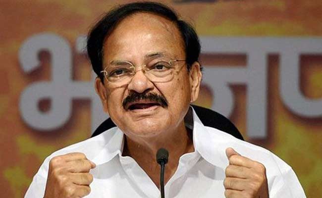 Congress Politicising Dalit Student's Suicide, Alleges Venkaiah Naidu