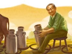 Verghese Kurien on Google Doodle for National Milk Day