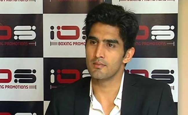 चीनी मुक्केबाज जुल्पिकार माईमाईतियाली को मात देने के बेताब विजेंदर सिंह