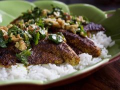 Dinner in 20 Minutes: Sumac-Grilled Fish Dinner in 20 Minutes: Sumac-Grilled Fish