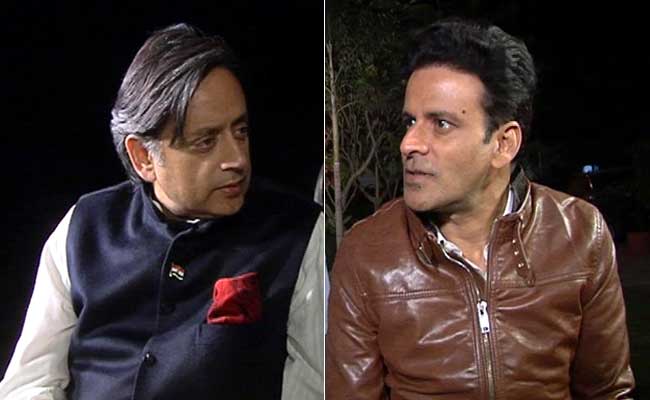 Shashi Tharoor, Manoj Bajpayee United in Gay Rights Cause