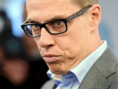 Man Throws Liquid at Finnish Finance Minister