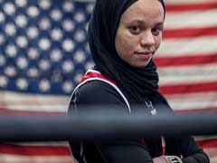 Muslim Girl Fighting To Box While Wearing A Hijab