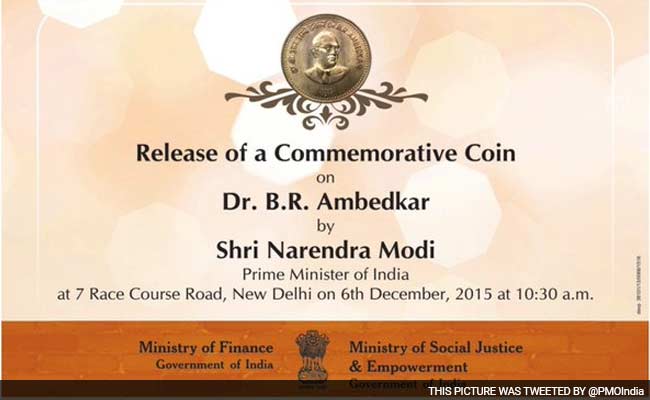 PM Narendra Modi Releases Commemorative Coins on Ambedkar