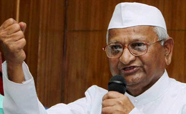 Anna Hazare Says He Will Step In if Centre Obstructs Delhi Jan Lokpal Bill