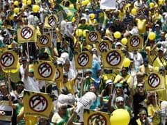 Brazilians Protest To Demand President Rousseff's Impeachment