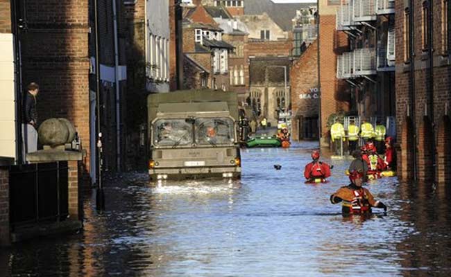 UK's Prime Minister To Visit Flooded Areas As Rains Subside