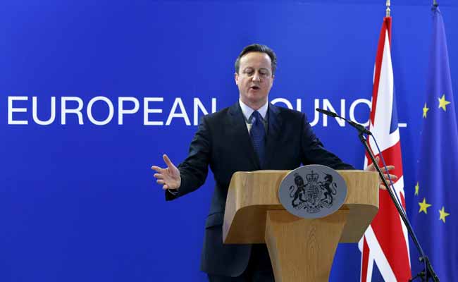 David Cameron Hails 'Pathway To Deal' After EU Dinner