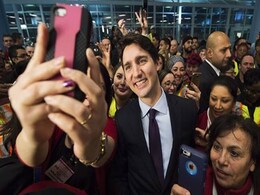 Canadian PM Justin Trudeau to Receive First Planeload of Syrian Refugees Canadian PM Justin Trudeau to Receive First Planeload of Syrian Refugees