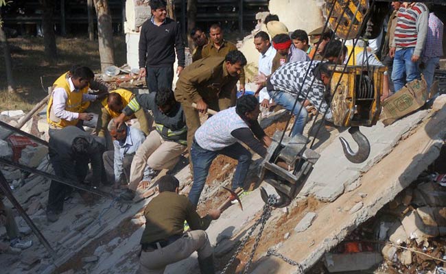 6 Killed, Several Injured After Building Collapses In Chandigarh