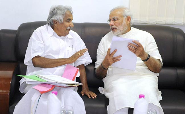 Kerala Chief Minister Oommen Chandy Meets PM, Discusses Mullaperiyar Issue