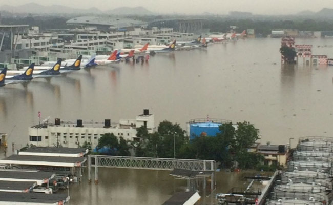 Chennai Airport Shuts Down After Rain, 50 Trains Cancelled