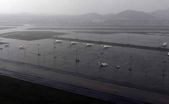 Shuttle Buses Collide In Chennai Airport