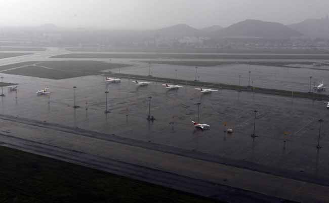 Shuttle Buses Collide In Chennai Airport