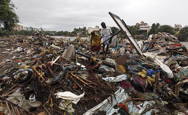 Scant Relief For Those With Homes Destroyed In Chennai Floods