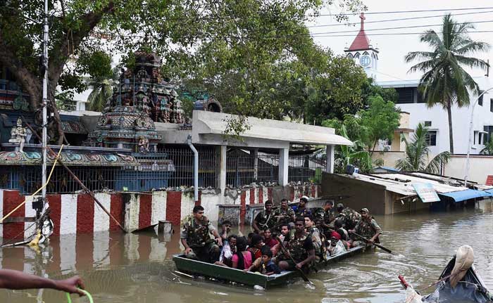 Declare Chennai Rain as 'National Disaster': Congress to Government