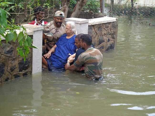 K Rosaiah Lauds Rescue Efforts by Tamil Nadu Govt, Centre in Rain-Hit Chennai