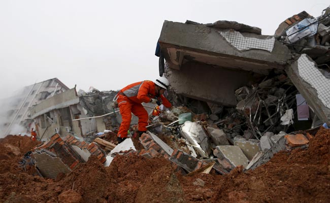91 Missing After Landslide Devastates Chinese Industrial Park