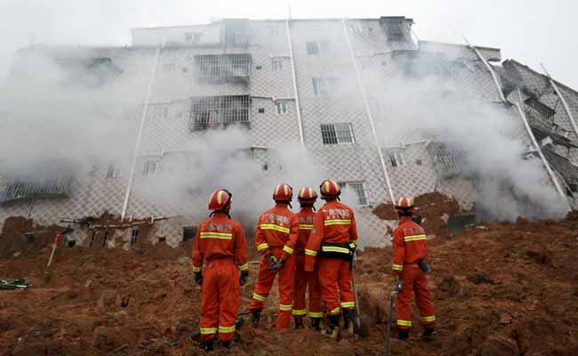 91 Missing From Landslide That Buries Buildings In China