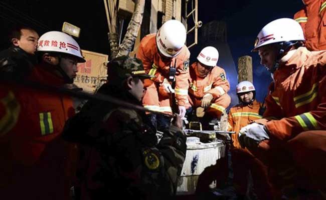 8 Survivors Found 5 Days After Chinese Mine Collapsed