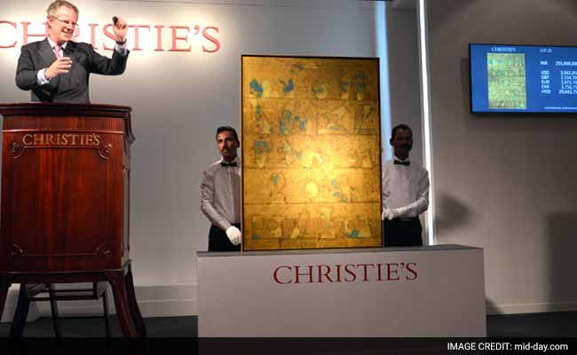 Gaitonde Painting Sold For A Record Rs 29 Crore At Christie's Auction