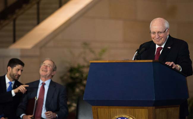 Dick Cheney Bust Unveiled At Us Capitol