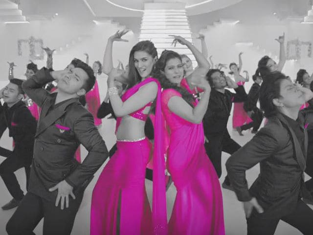 Dilwale Shah Rukh, Kajol, Varun, Kriti Sing Tukur Tukur