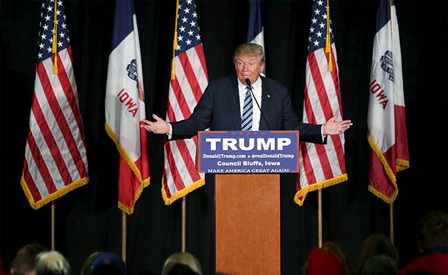 In Iowa, Donald Trump Seeks To Regain His Edge With Economic Populism