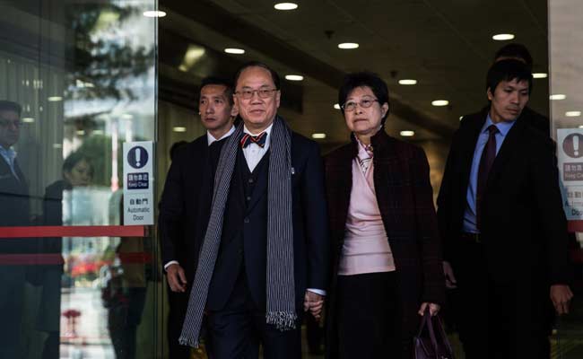 Hong Kong Former Leader Pleads Not Guilty Over Corruption