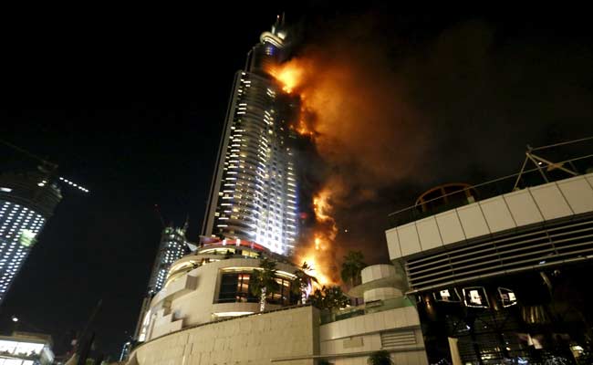 16 Injured as Huge Fire Erupts At Dubai Hotel Ahead Of New Year Celebrations: Government