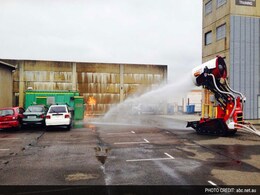 Australia's First Fire-Fighting Robot Unveiled Australia's First Fire-Fighting Robot Unveiled