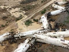 Freight Train Carrying Sulphuric Acid Derails In Australia