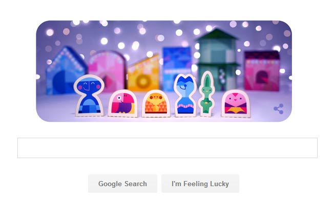 Google Makes Christmas Merrier Through Special Crafted Doodle