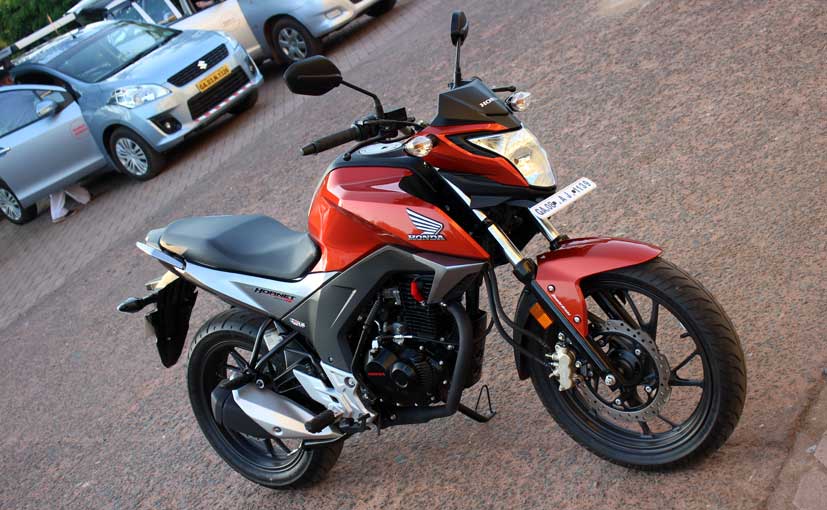 honda cb hornet 160r on road price